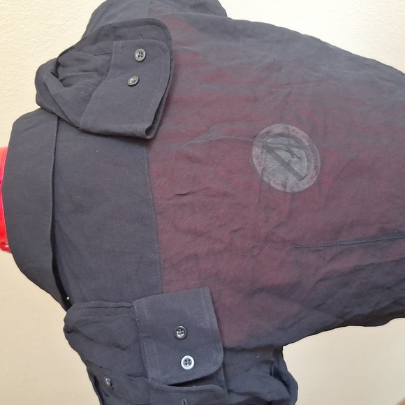 Ralph Lauren Black Button Down Dress Shirt Size XS - Picture 7 of 9